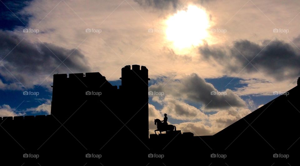 Windsor Castle silhouette 