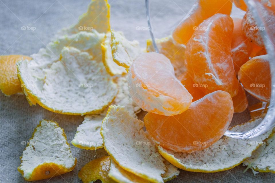 Tangerines, as a symbol of the New Year, are very fragrant and smell of childhood, a fairy tale