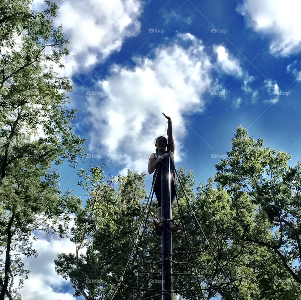 Reaching for the clouds 