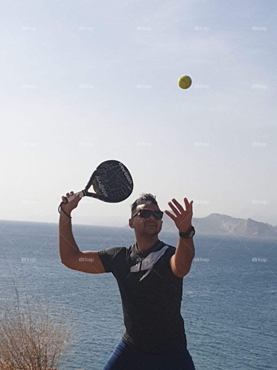 Padel#training#outdooor#seaview#sports#sky