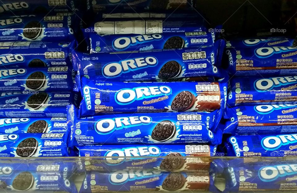 Oreo biscuits...