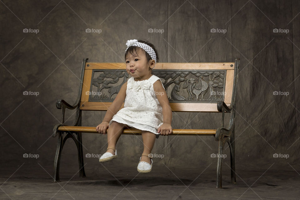 Baby on Bench