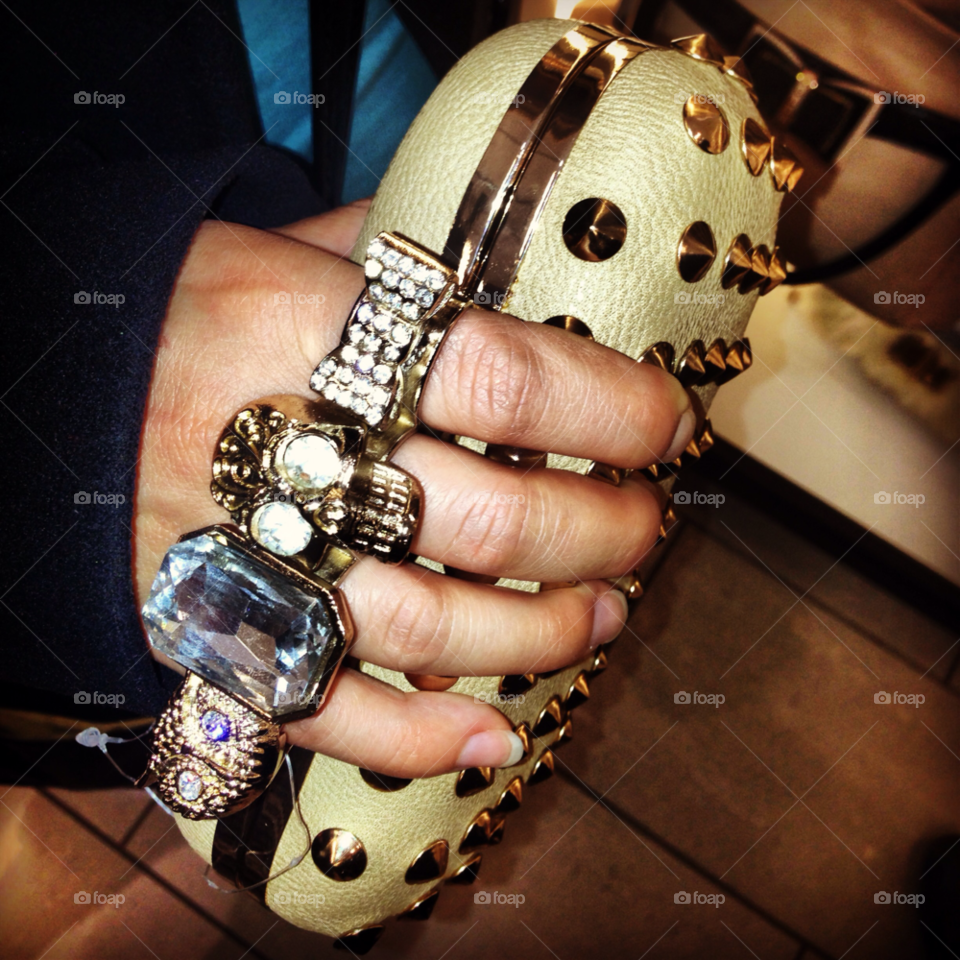 fashion ring fingers diamond by byg