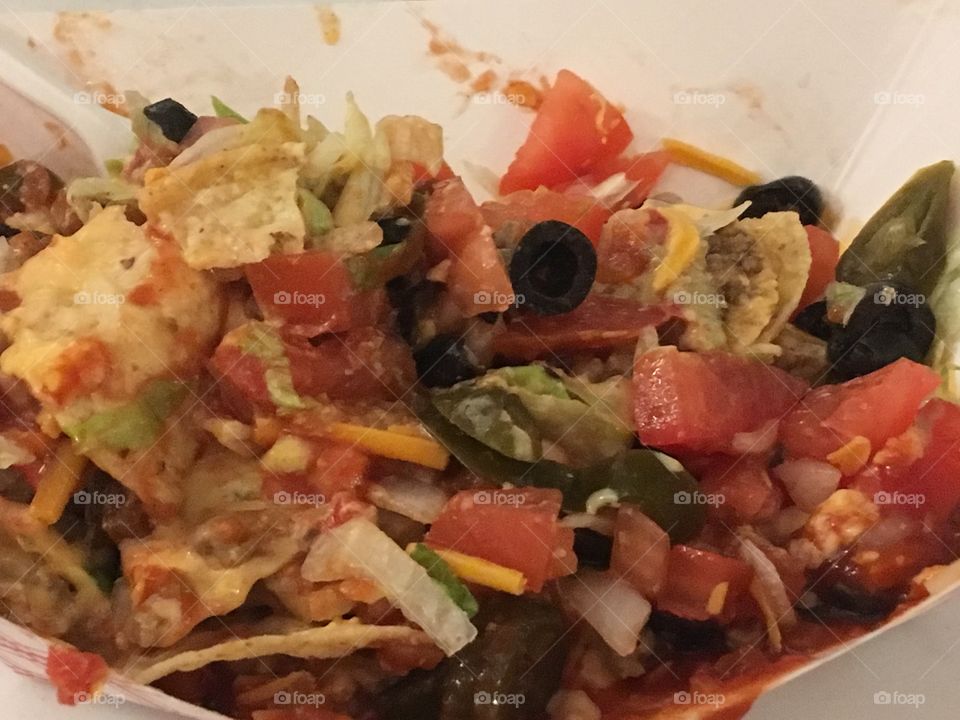 Taco salad is what we ate Saturday night at the dance. Yum yum for the rum rum! 