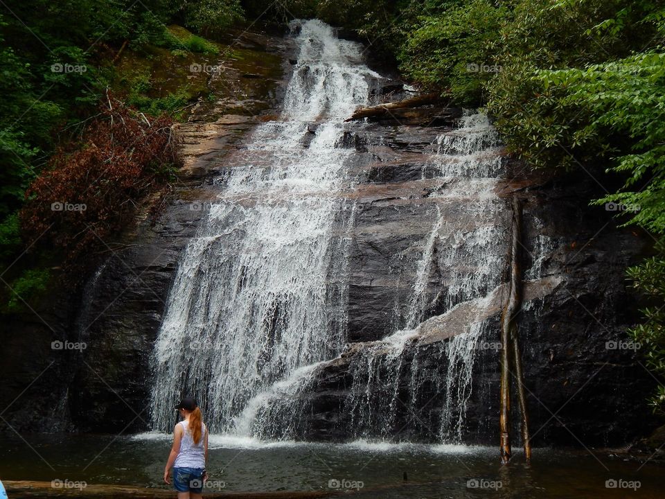 Helton creek falls in Georgia