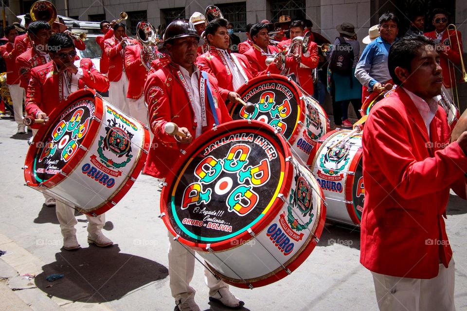 Band on a carnival