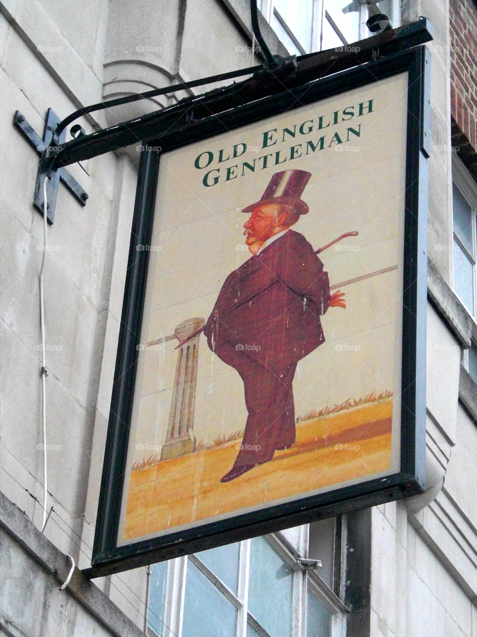 Pub sign in London