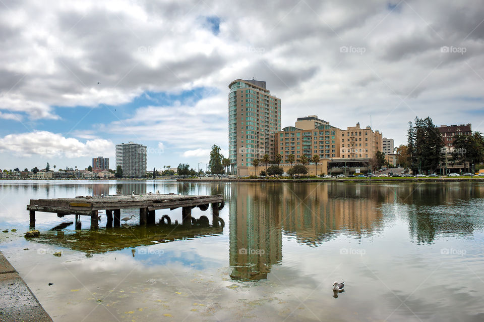 Afternoon stroll . Lake Merritt