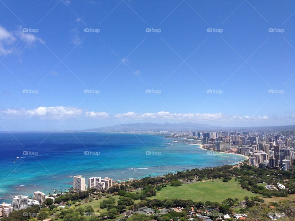 View from Diamond Head trail