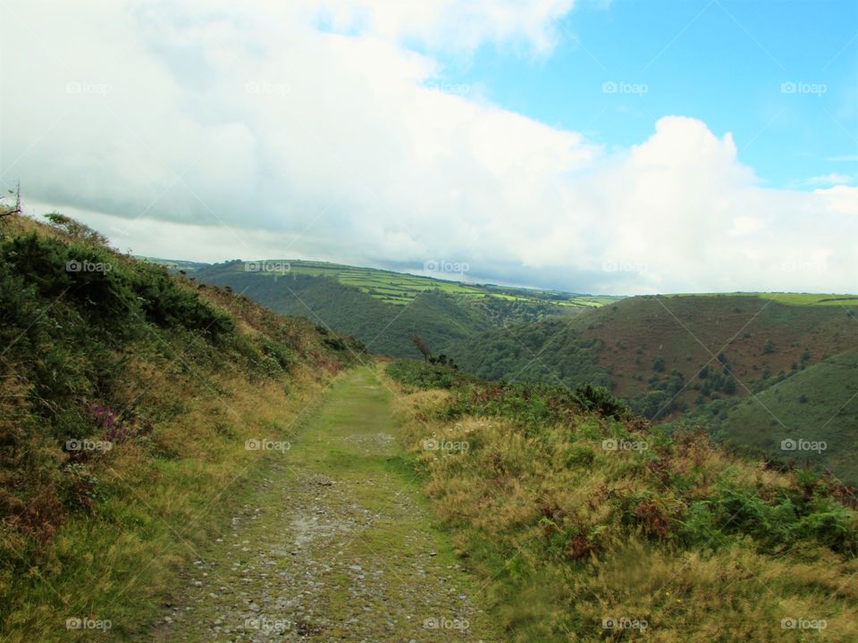 Heddon Valley path