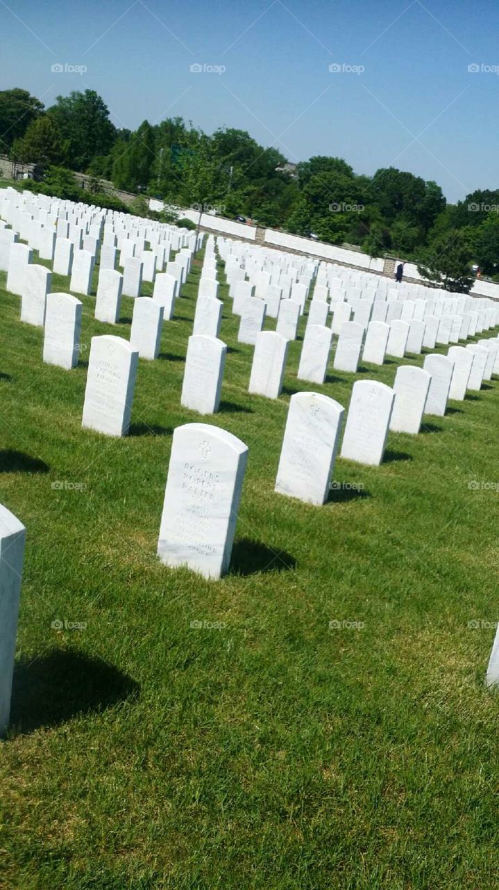 Arlington Lawn Cemetary Memorial Day 2018. If you have a pulse you cant help but be moved.
