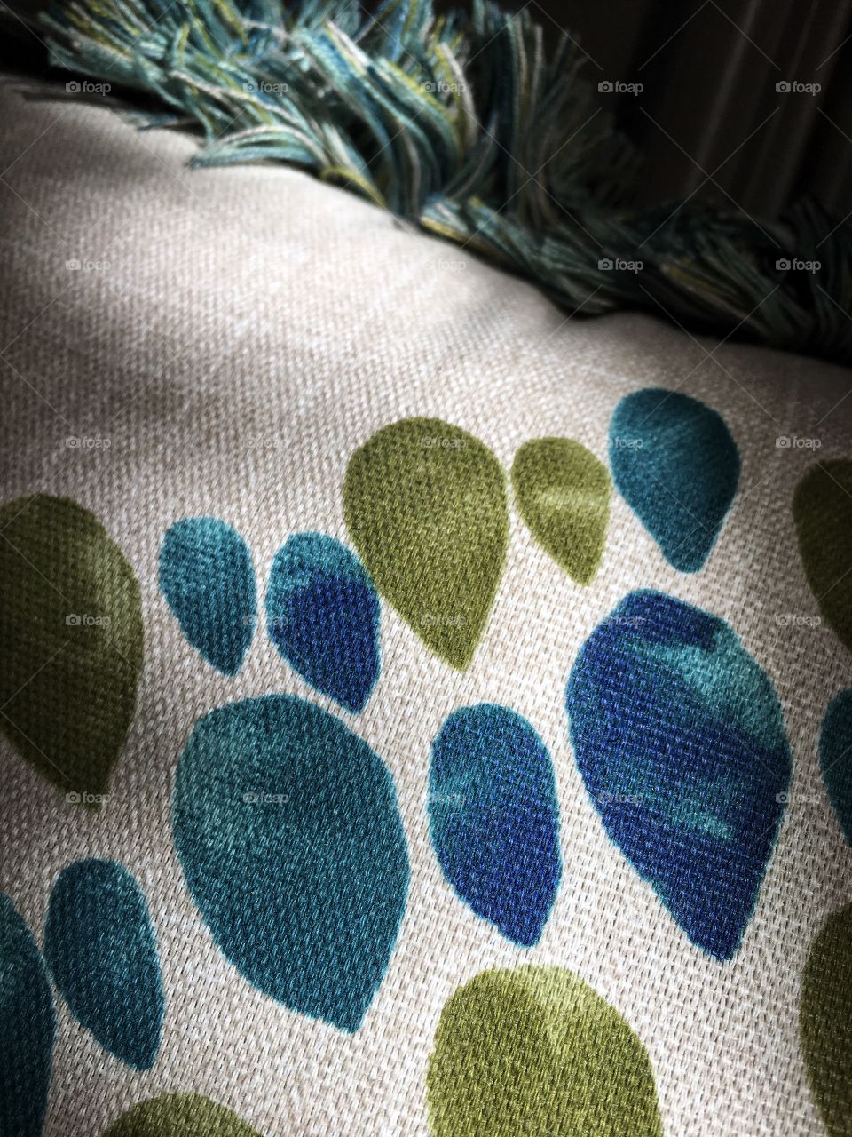 Sunlight on a pillow