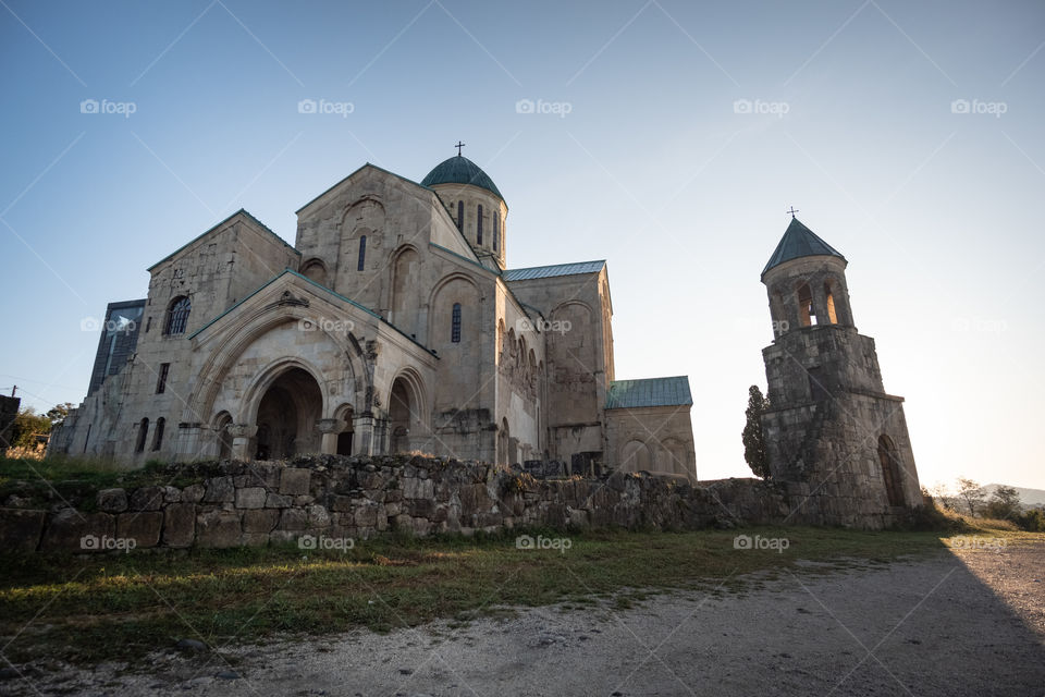 Beautiful church at Kutasi city in Georgia