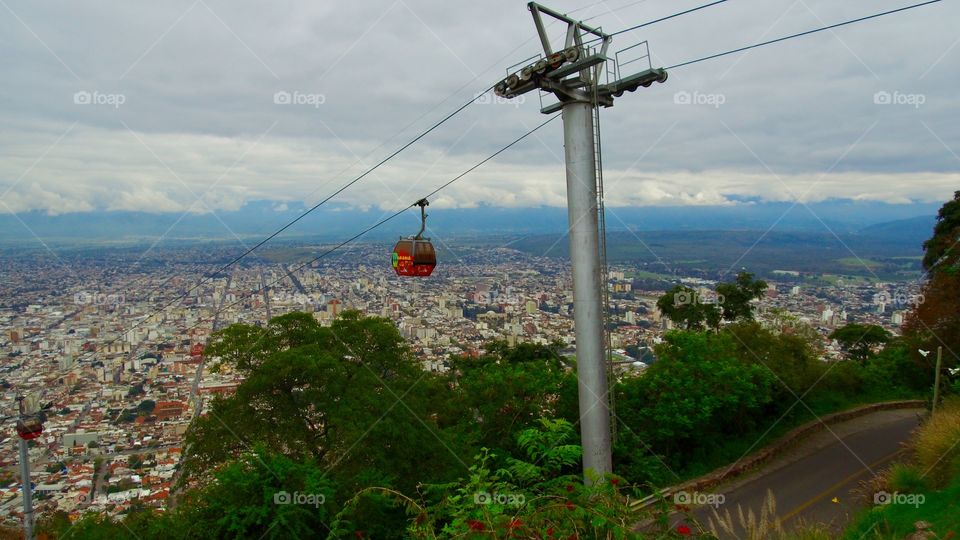 Cable Car, Salta, Argentina