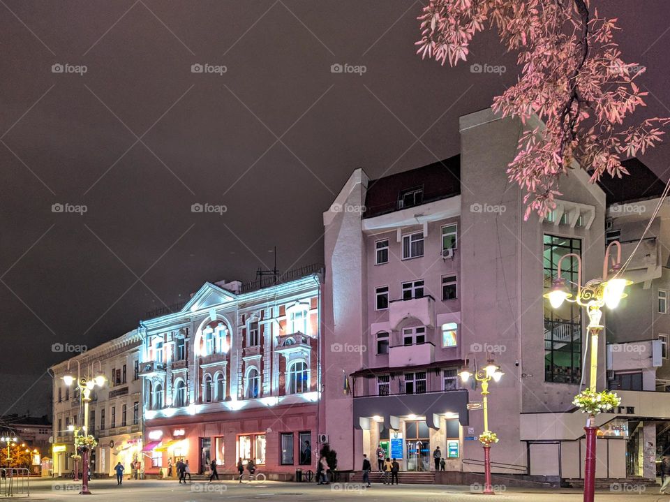 Evening Ivano-Frankivsk.