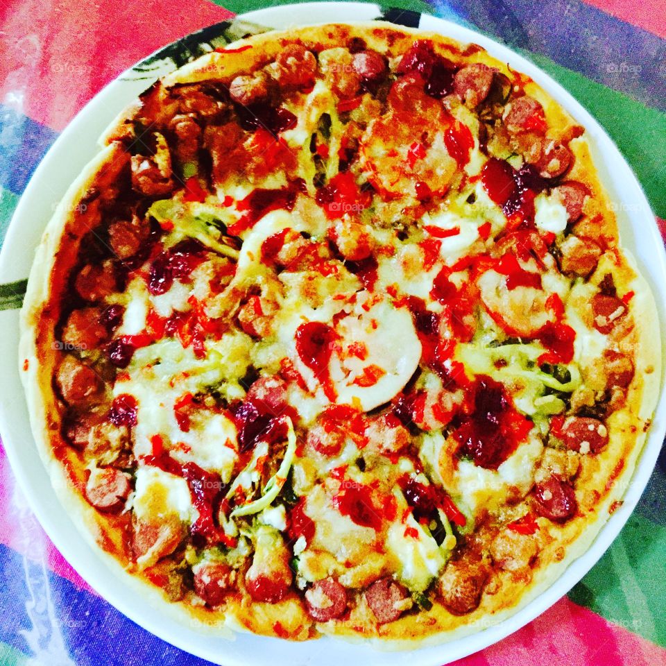 Home made pizza 🍕