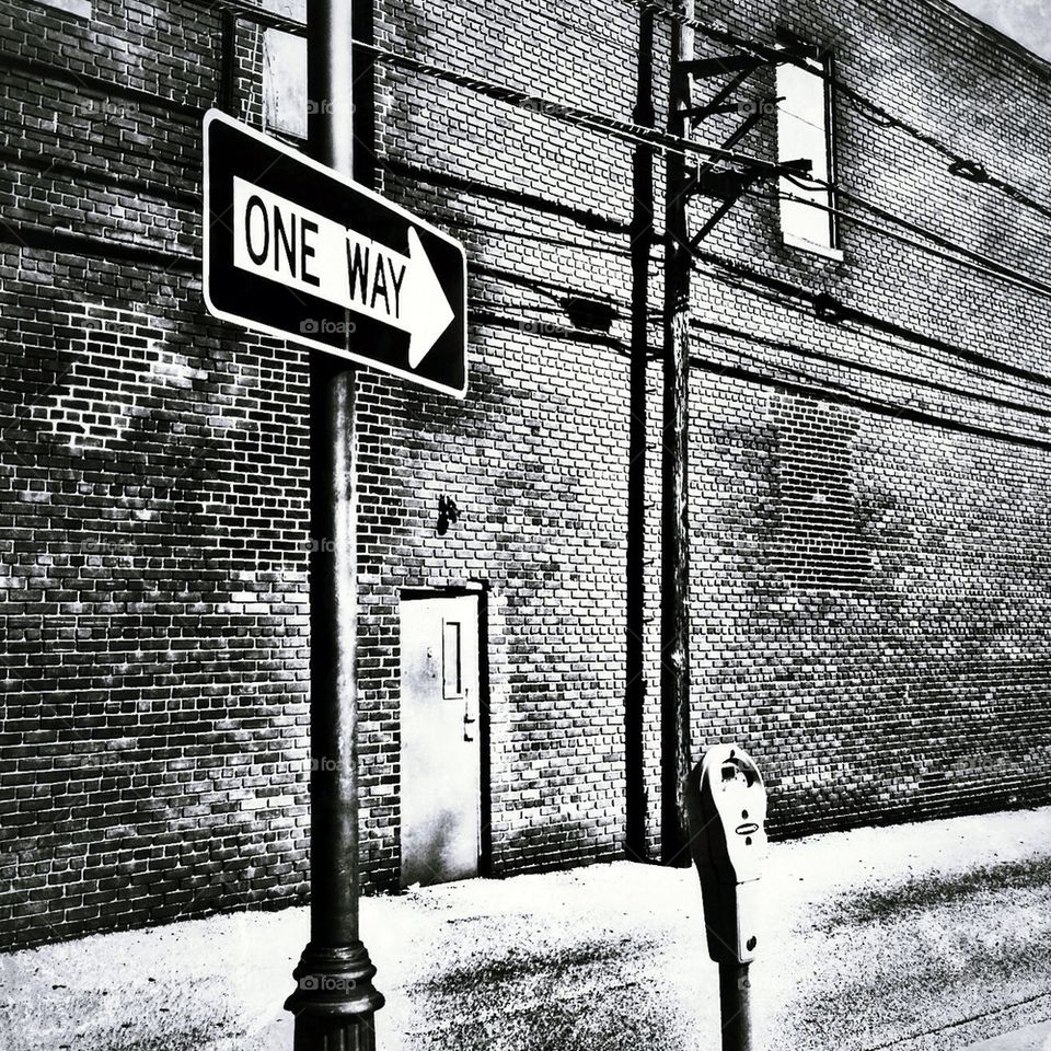 One way street