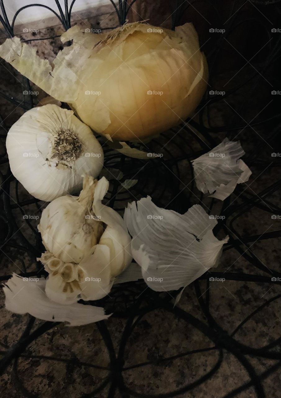 Garlic and onion 