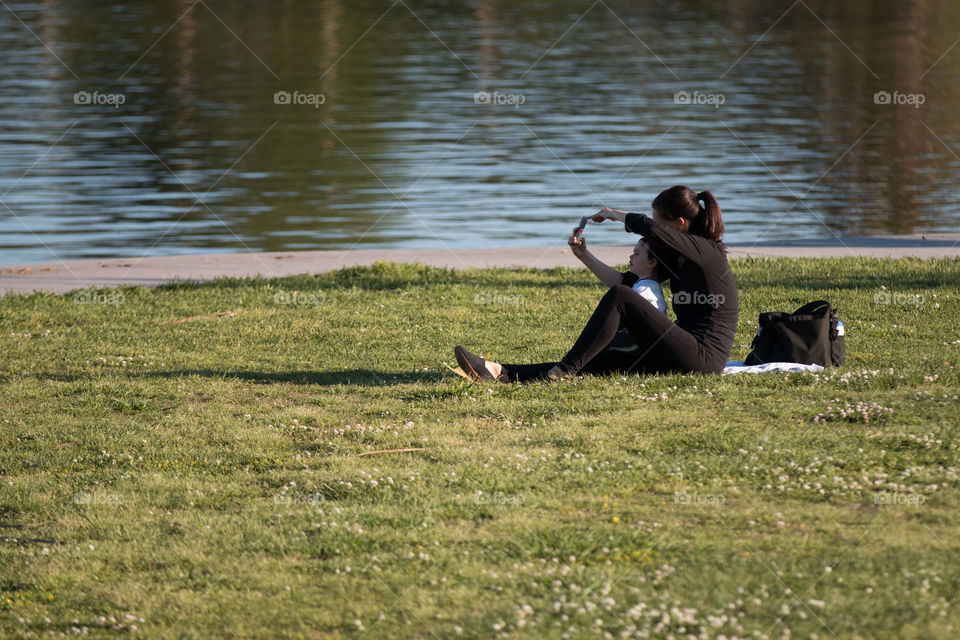 Girl in the park