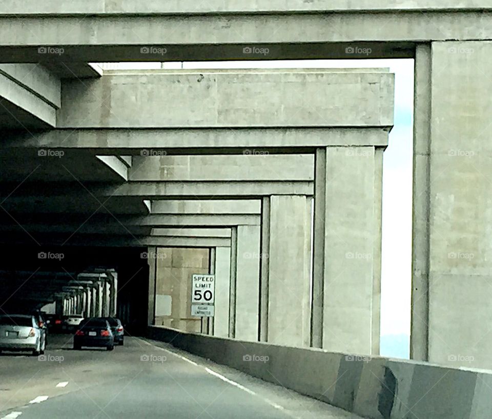 Bay Bridge entrance in San Francisco