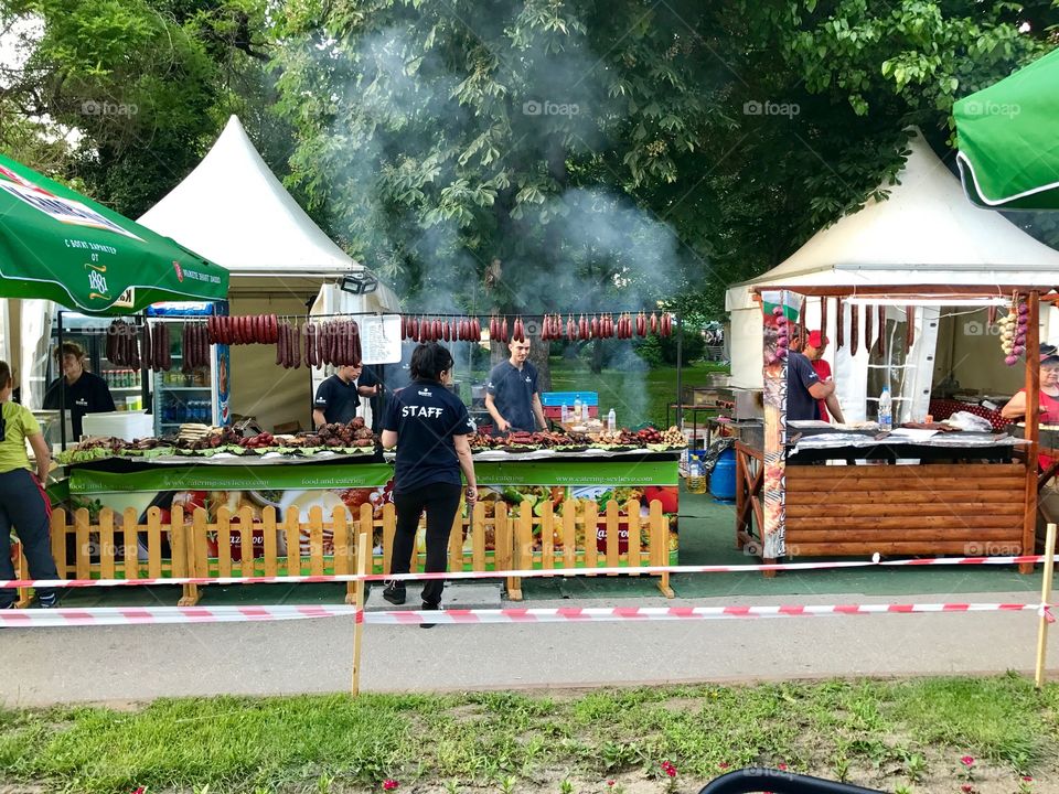 Festival, People, Playground, Street, Competition