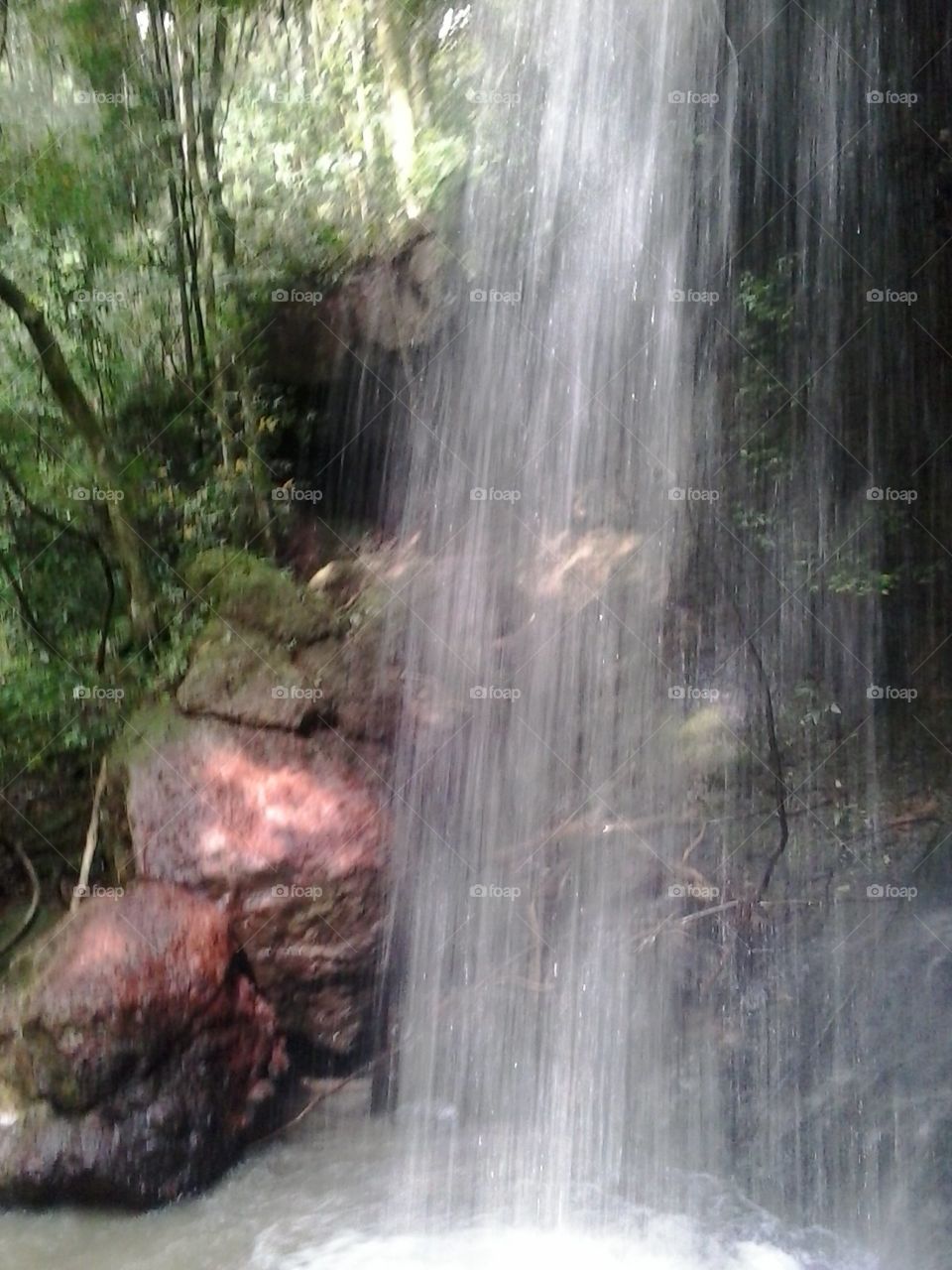 natureza cascatas pedra