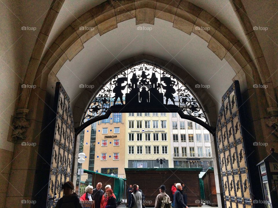 Munich entrance 