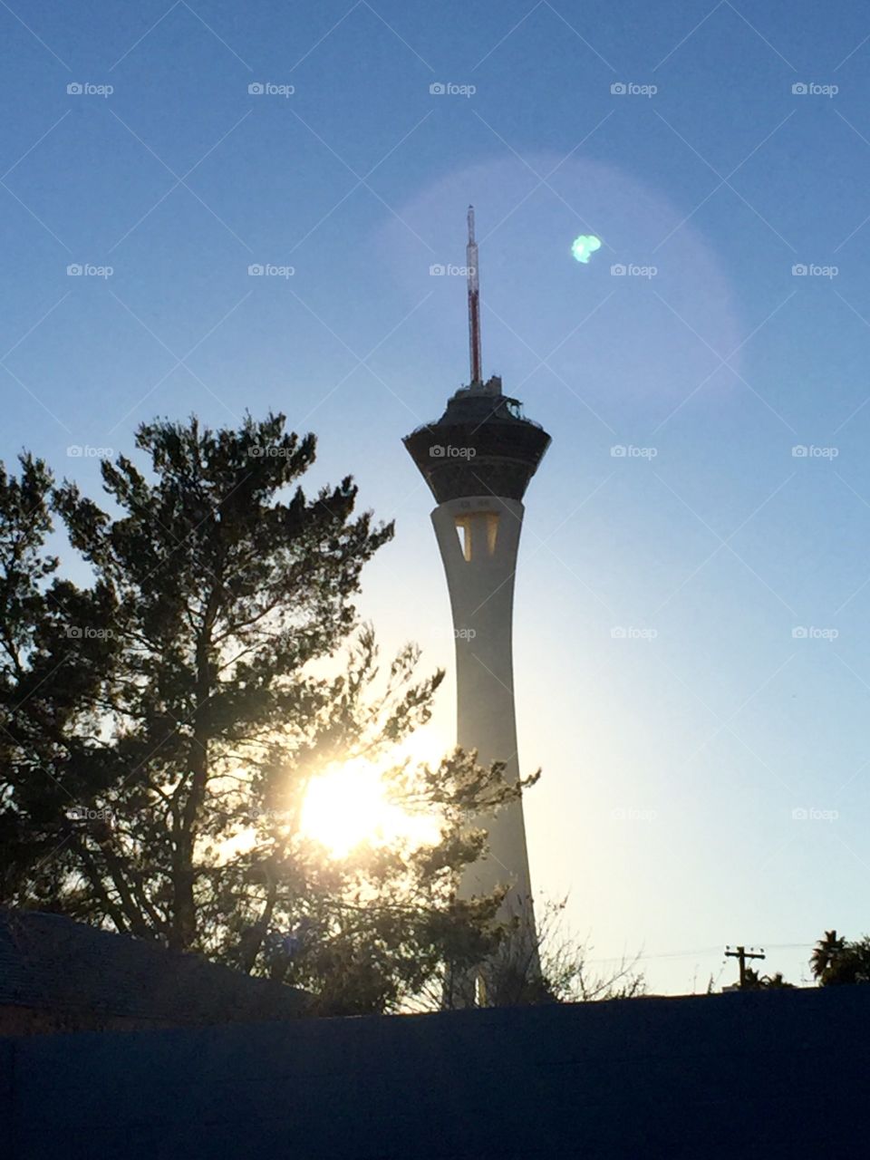 Stratosphere with orb