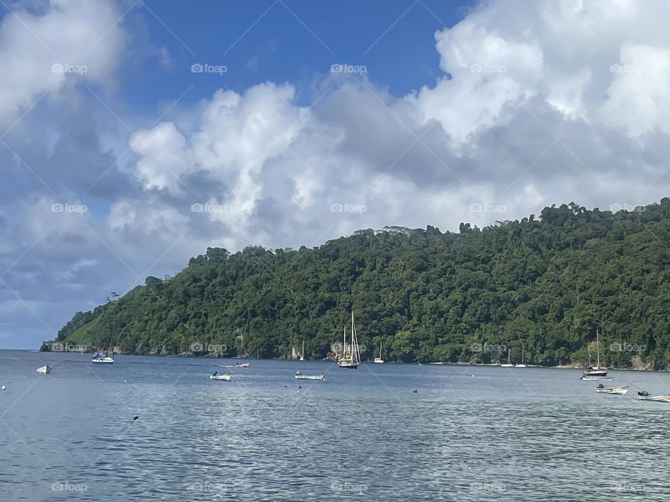 Mountains and Ocean 