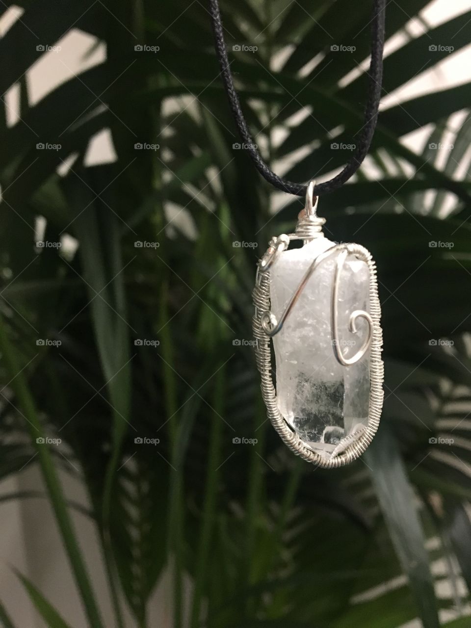 Clear crystal quartz