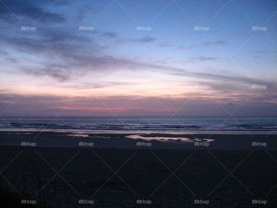 Sunset, Sea, Water, Beach, Ocean