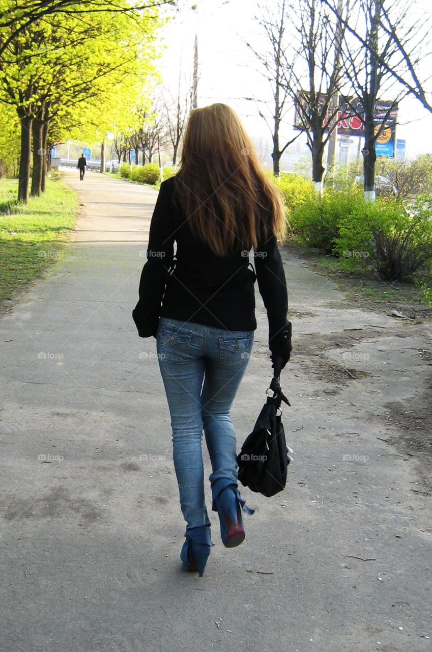 When she was really happy