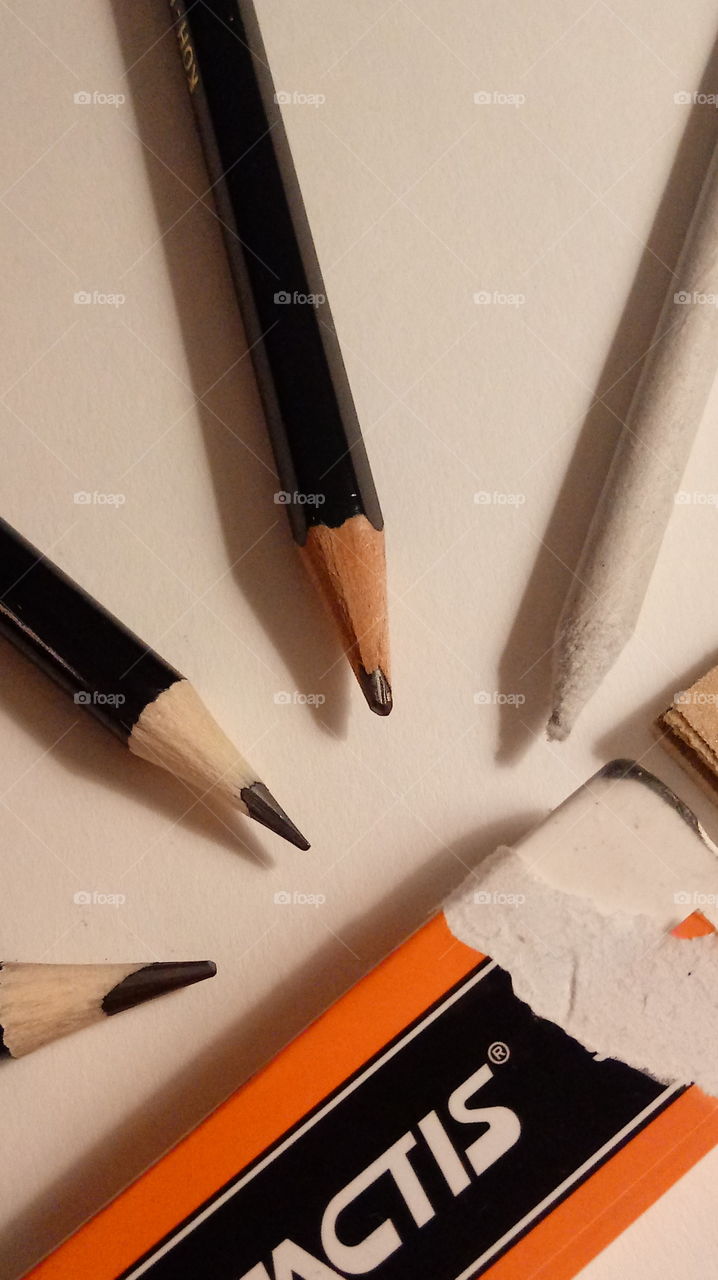 pencils, my tools