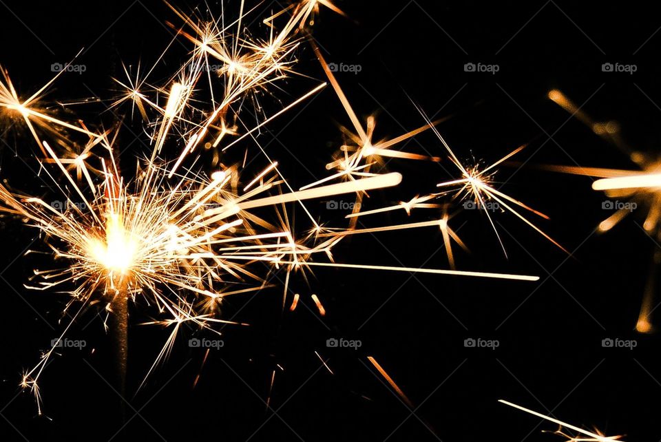 A sparkle in the night