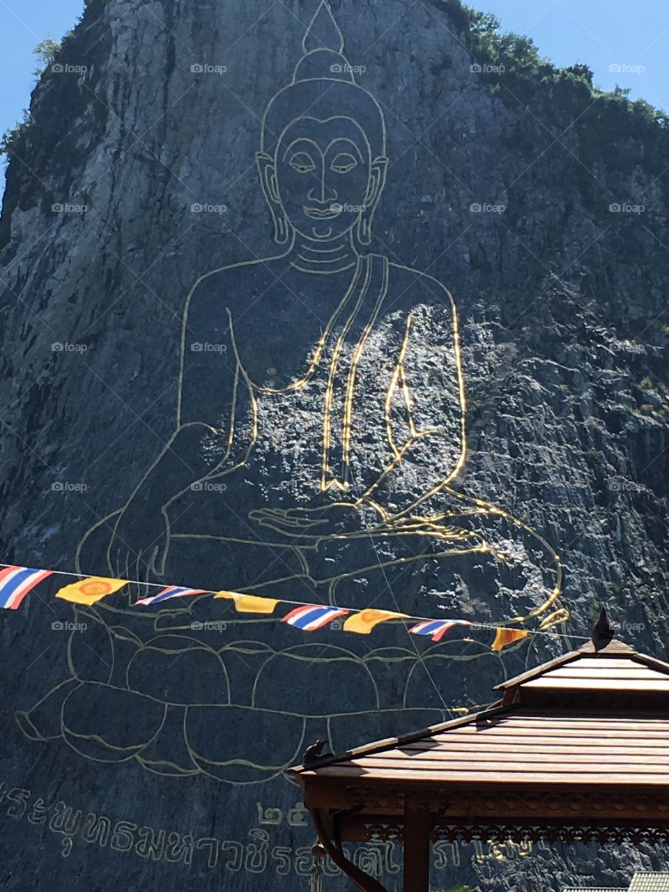 Buddha on mountain 2
