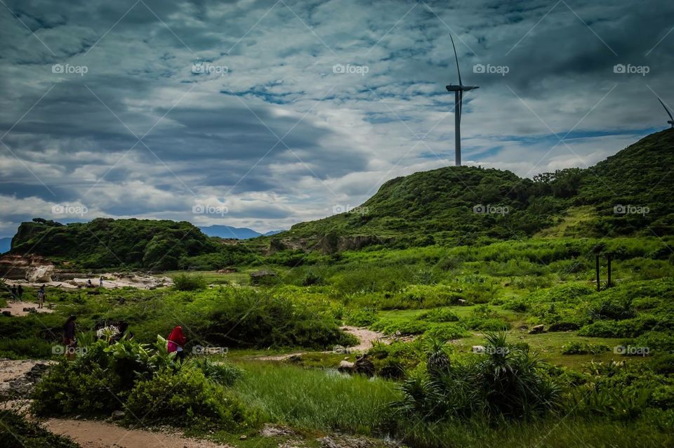 Green shows life. One reason to unplug from technology