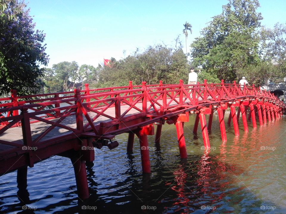 Red Bridge, Hanoi, Vietnam