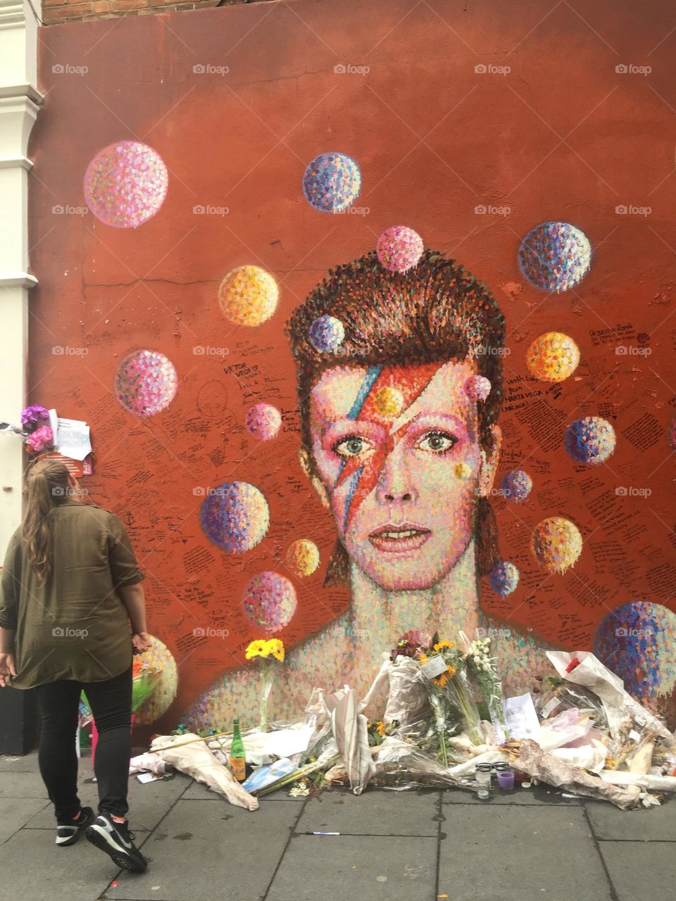 admiring a brixton legend 