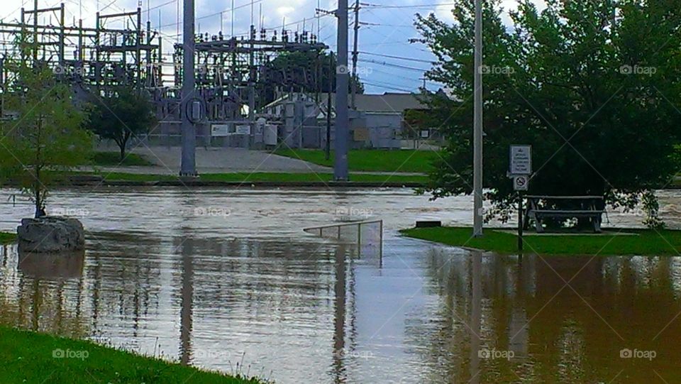 Flooded River