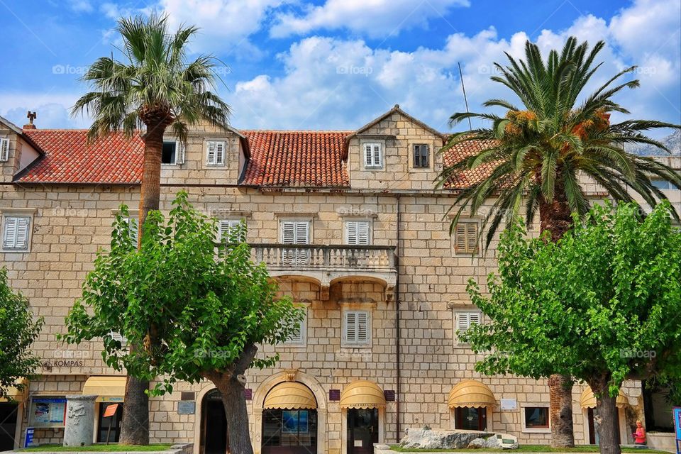 Building in Makarska.