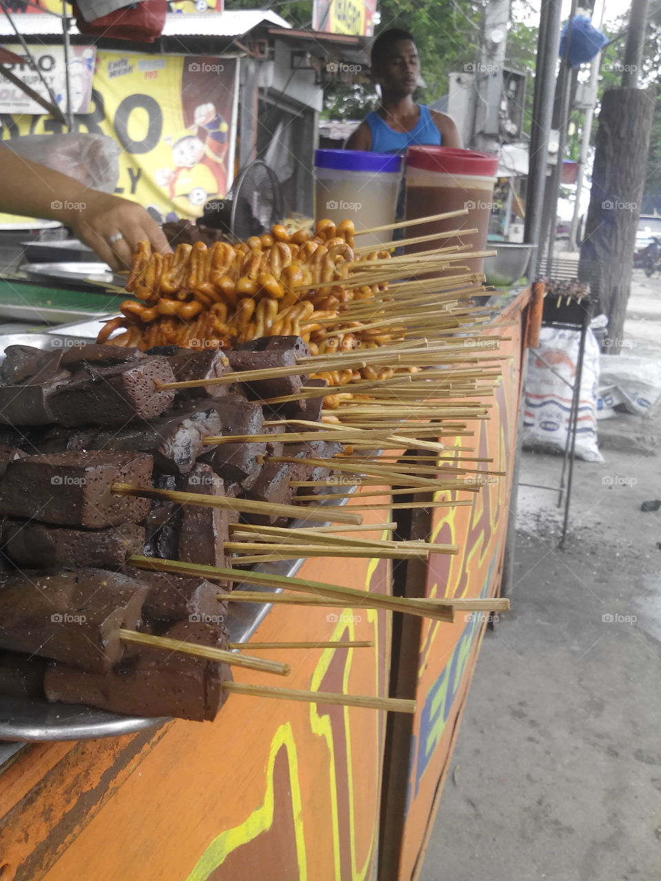 isaw betamax filipino food