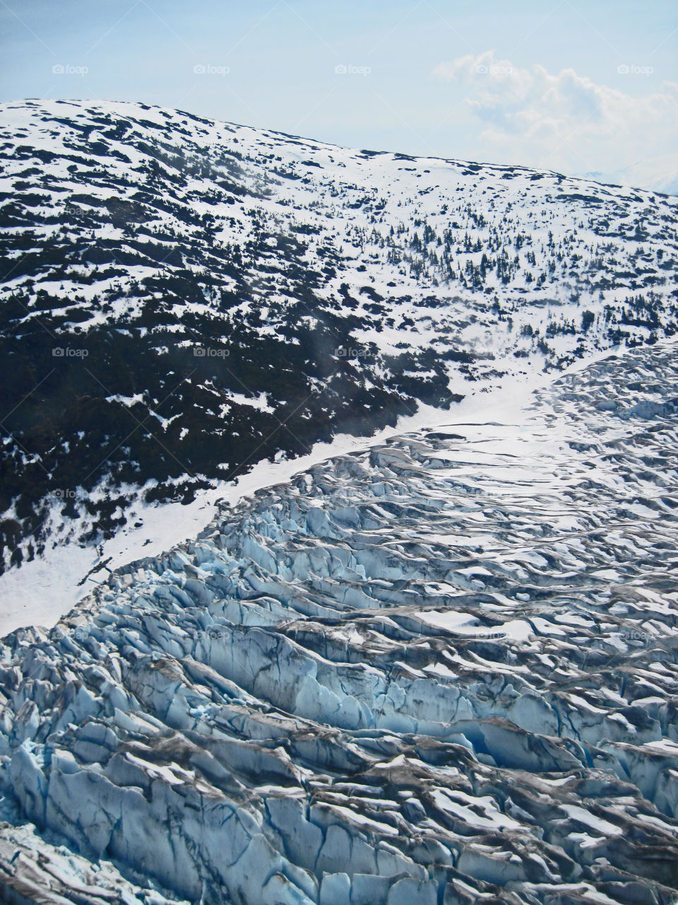 Alaska Juneau Mendenhall Glacier