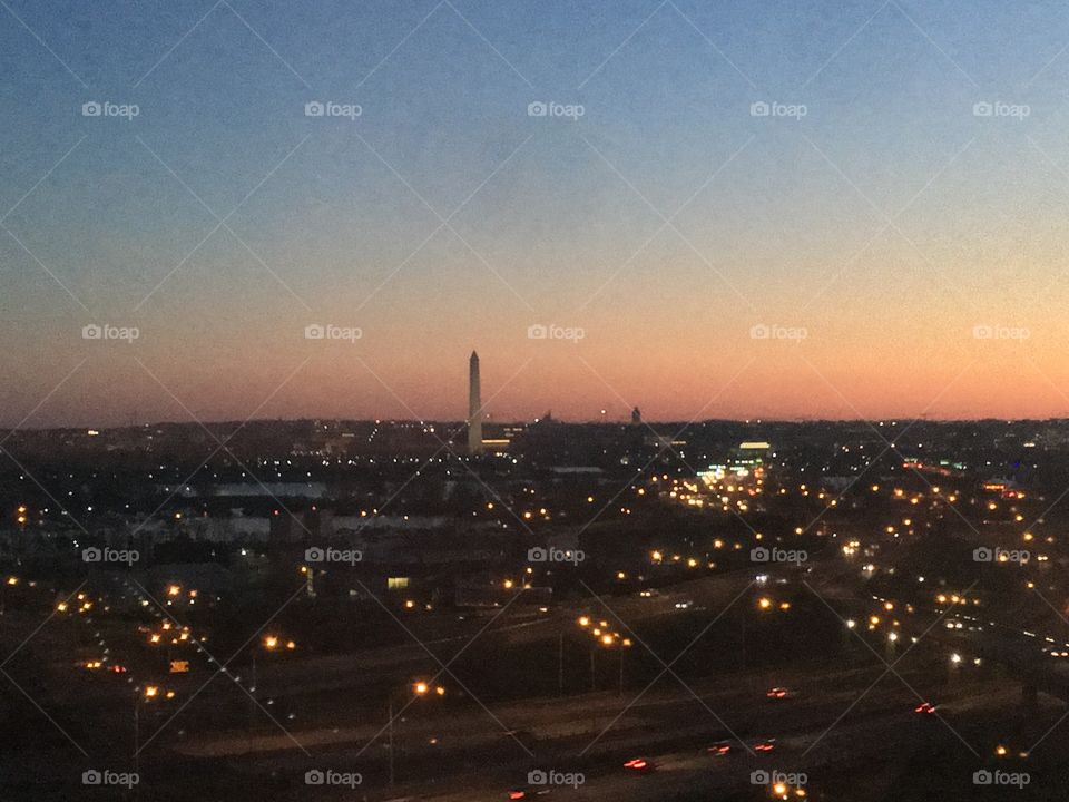 Breathtaking view of the Washington monument in Washington, DC