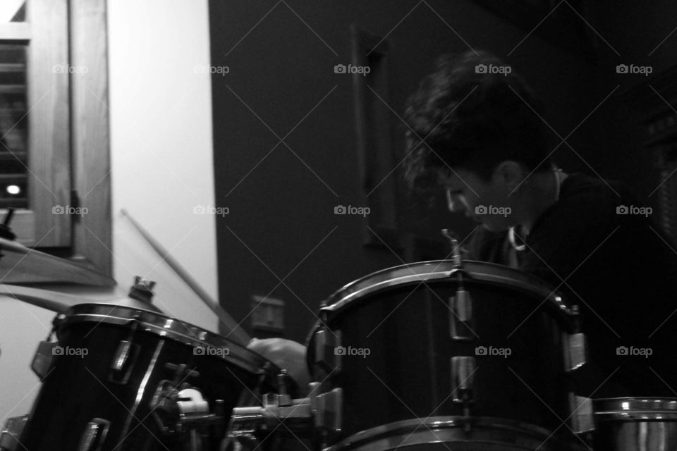 Batteria in  jam session