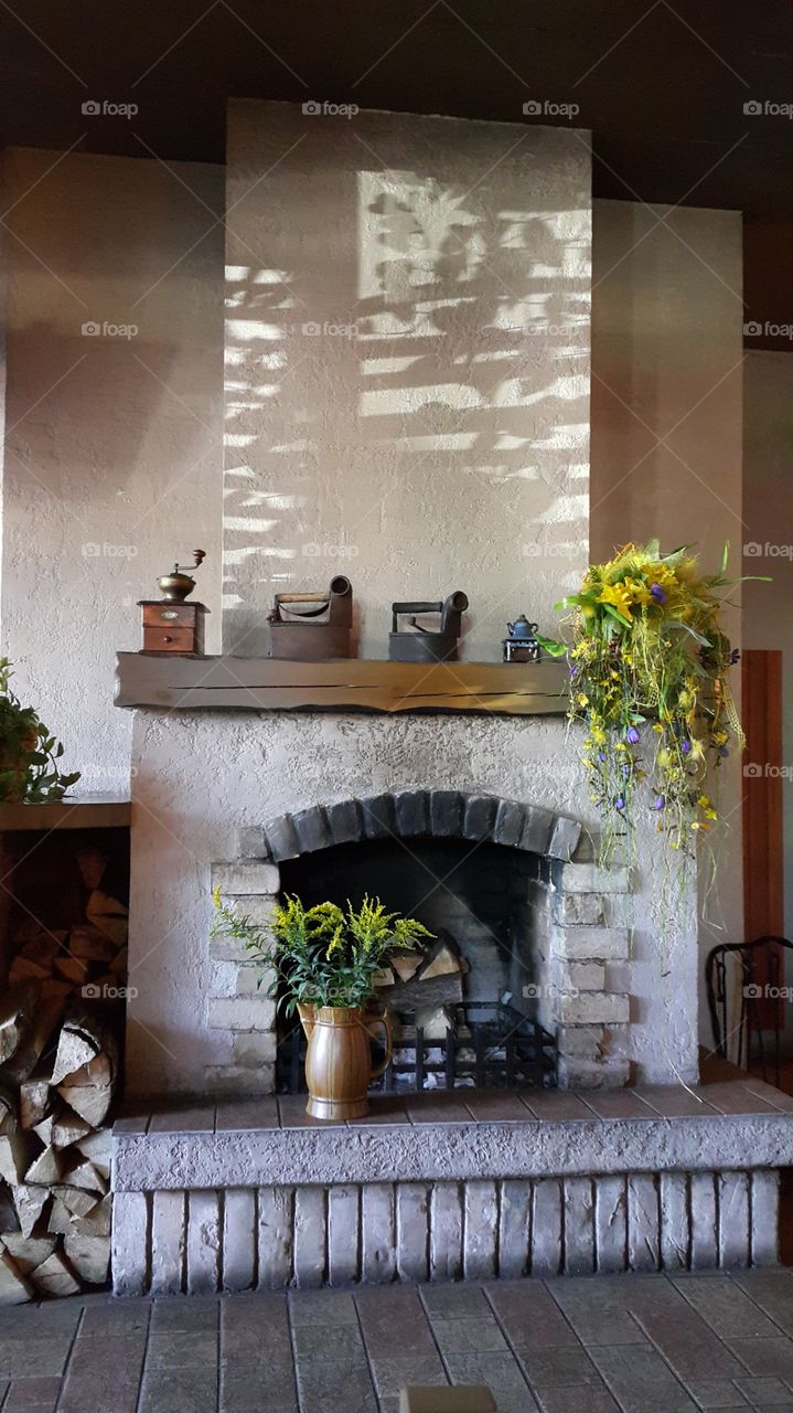 fireplace