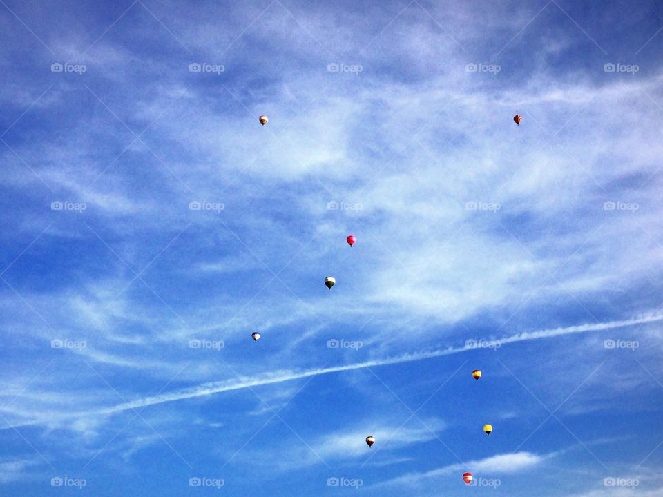 Hot air balloons 