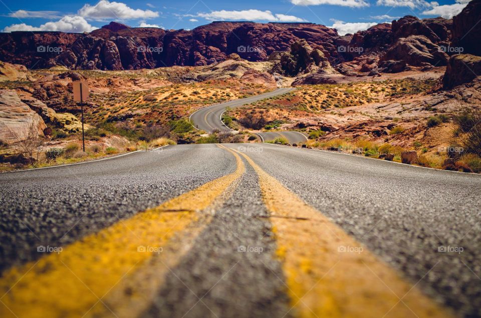 Valley of Fire Road.