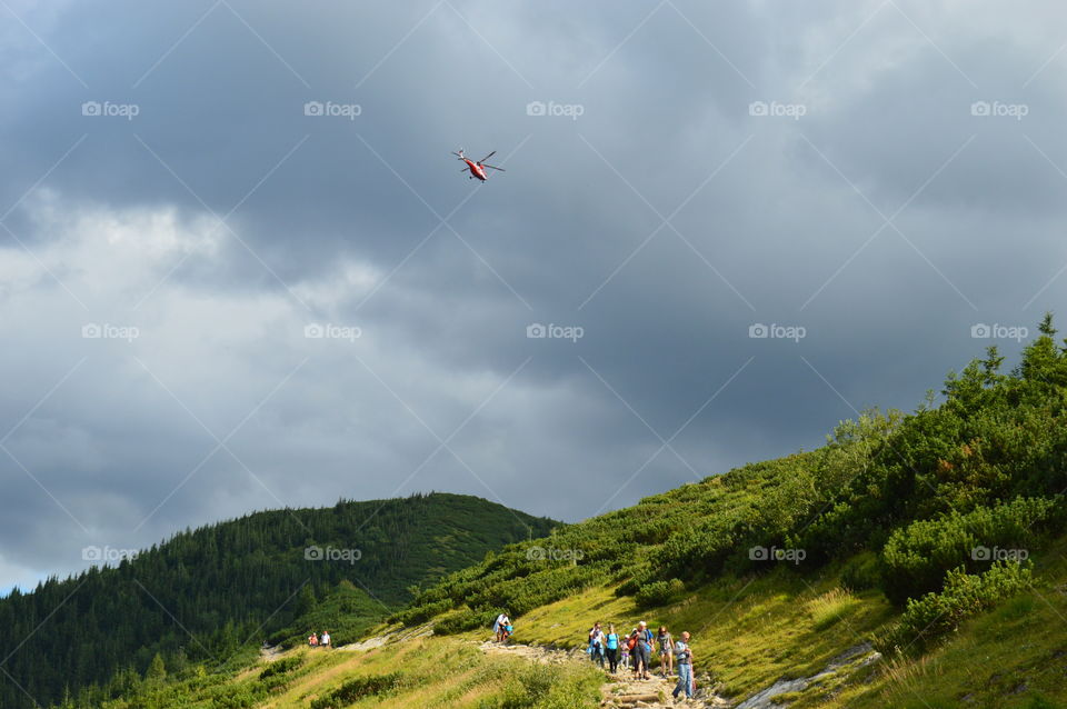 Hiking trails Tatra Mountains in Poland