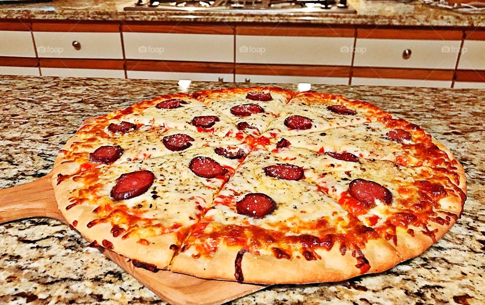 Southern Sausage Pizza 🍕