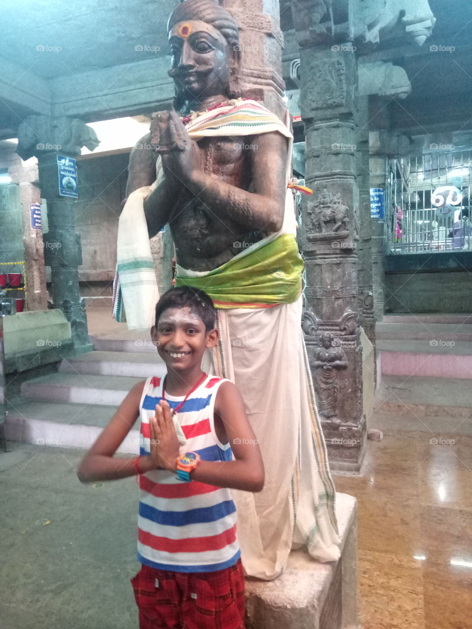 PeriyaMaruthu Statue @ Sivagangai district
